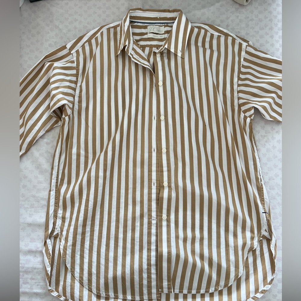 Long sleeve Jcrew shirt. Size 6. NWOT